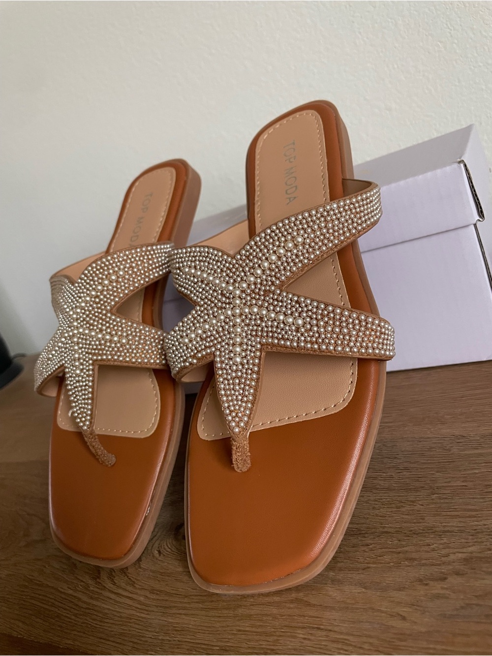 NWT TOP MODA Autumn Sandal Size 7.5 - Picture 3 of 4